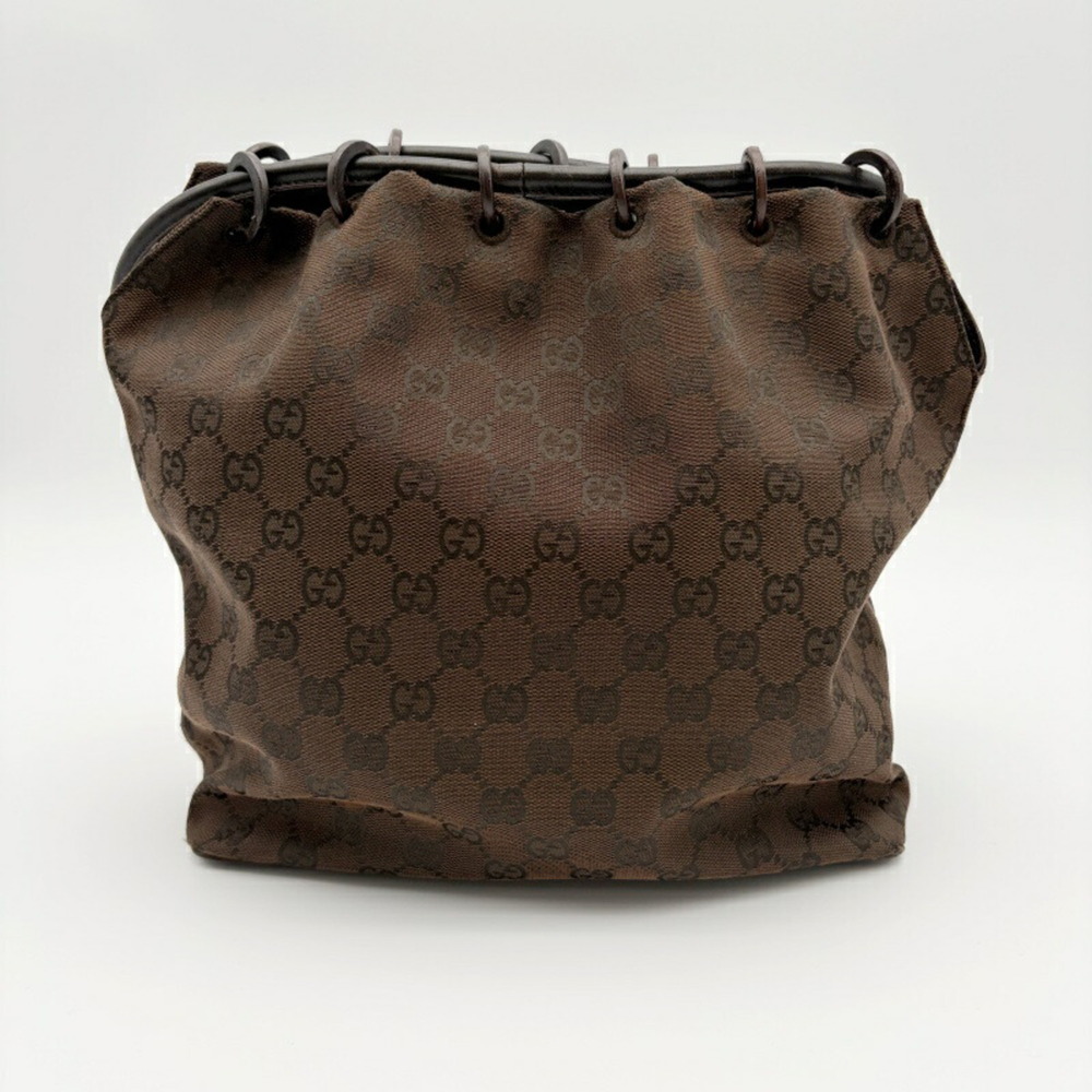 Gucci GUCCI Bag Shoulder Women's GG Canvas 90644 Brown - Picture 3 of 16